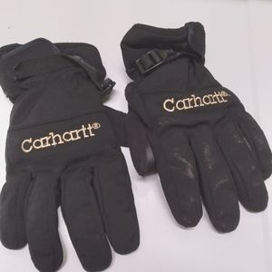 3 pairgloves work gloves w/undergloves & black insulated gloves never worn.